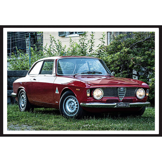 Poster Alfa Romeo Giulia GT Junior Front 2