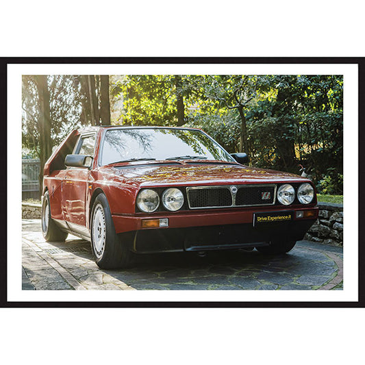 Poster Lancia Delta Stradale S4 Front