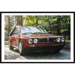 Poster Lancia Delta Stradale S4 Front