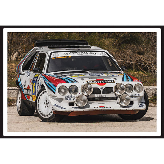 Poster Lancia Delta S4 Gruppo B Front