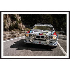 Poster Lancia Delta S4 Gruppo B Davide Cironi Front