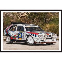 Poster Lancia Delta S4 Gruppo B Laterale 3