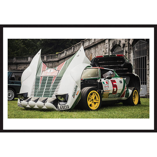 Poster Lancia Stratos Alitalia Front