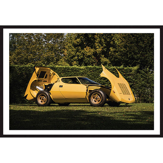Poster Lancia Stratos Open