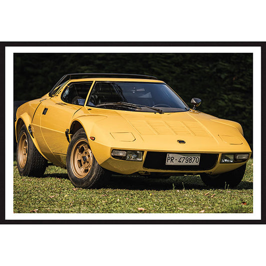 Poster Lancia Stratos Front
