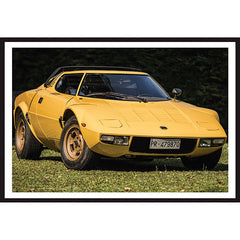 Poster Lancia Stratos Front