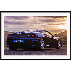 Poster Ferrari 360 Challenge Stradale Back