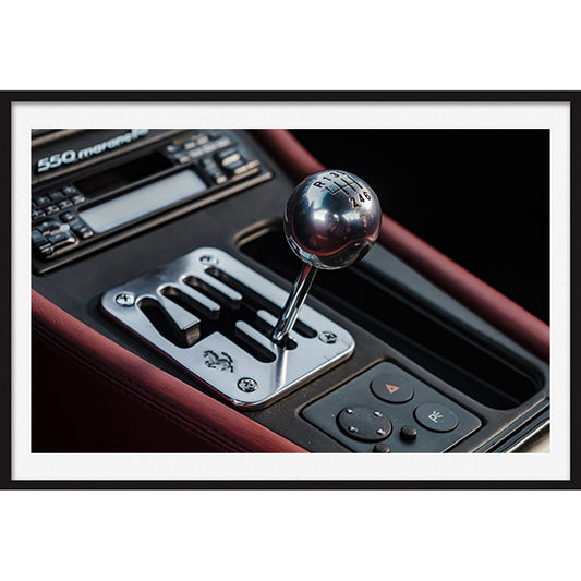 Poster Ferrari 550 Maranello Cambio