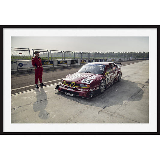 Poster Alfa Romeo 155 DTM Video Test