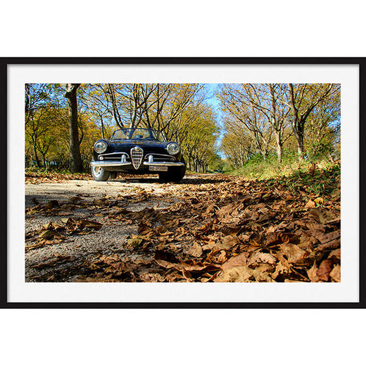 Poster Alfa Romeo Giulietta Spider