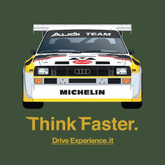 T-Shirt Uomo - Audi Quattro S1