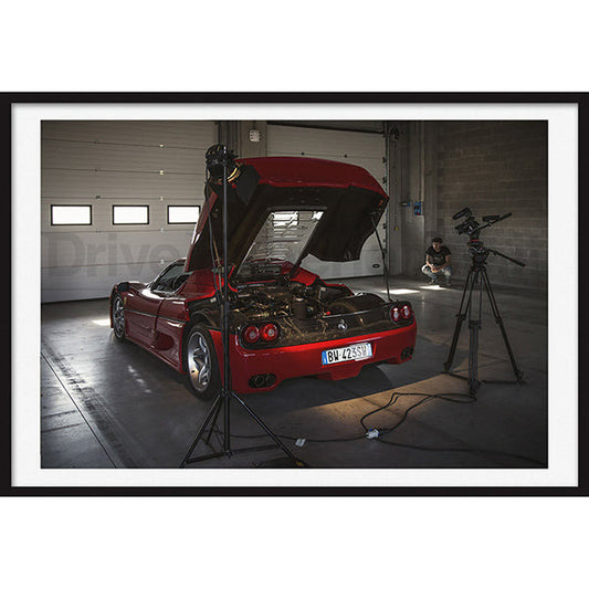 Poster Ferrari f50