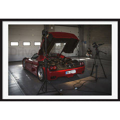Poster Ferrari f50