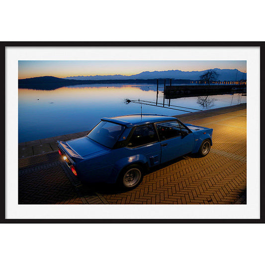 Poster Fiat 131 Abarth Rally