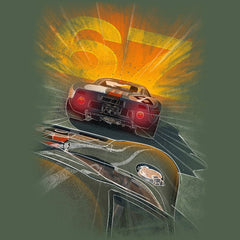 T-Shirt Uomo - Ford GT40 Le Mans 1967