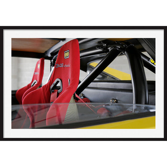 Poster Interni Ferarri 348 Challenge