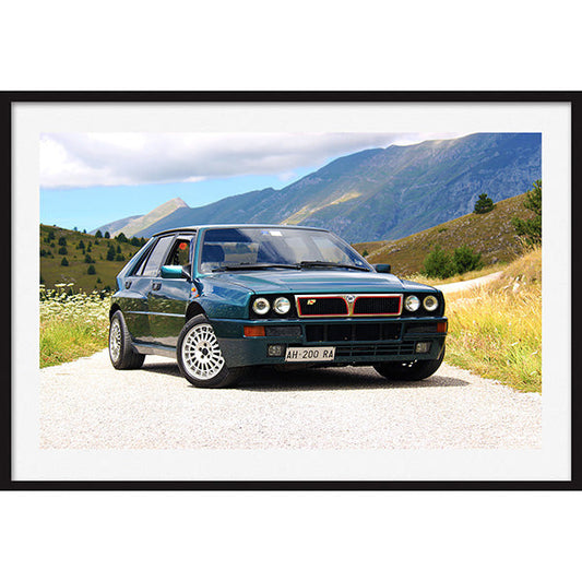 Poster Lancia Delta Hf Integrale Evoluzione