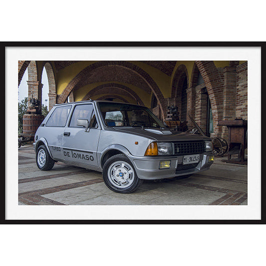 Poster Mini De Tomaso Turbo