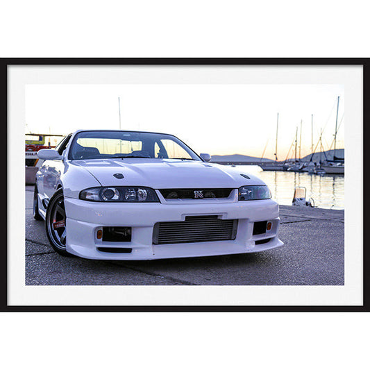 Poster Nissan Skyline R33 - 740cv