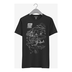 T-Shirt Uomo - Ford Sierra Pinnone Gr.A 1986