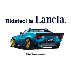 T-Shirt Uomo - Lancia Stratos