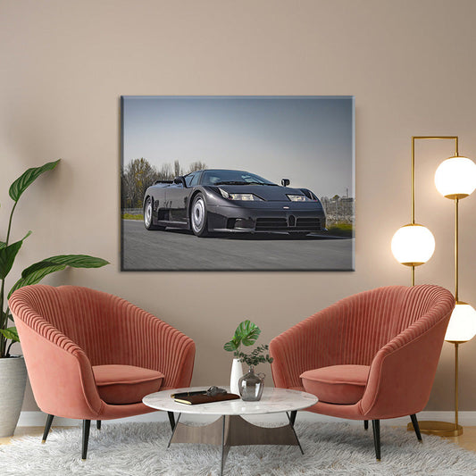 Stampa su Tela: Bugatti EB110 – 120x80cm