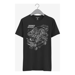 T-Shirt Uomo - BMW M3 E30 DTM Tourenwagen Meisterschaft