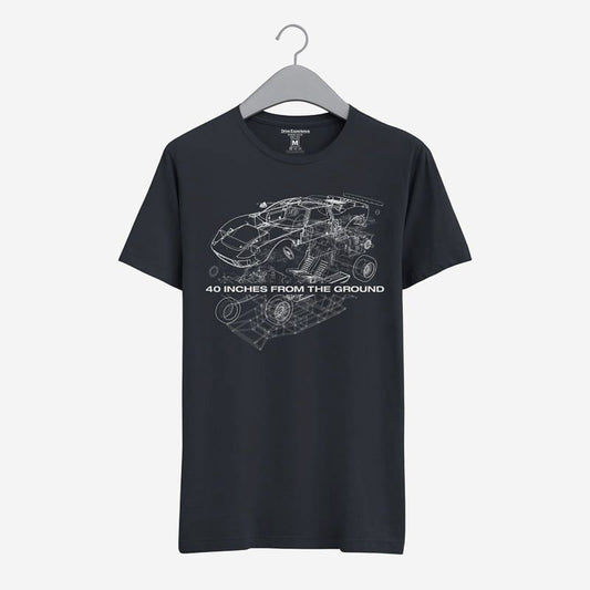 T-Shirt Uomo - Ford GT40 – Go like Hell