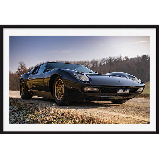 Poster Lamborghini Miura