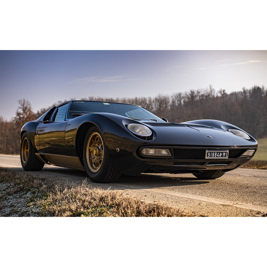 Stampa su Tela: Lamborghini Miura – 120x80cm