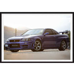Poster Nissan Skyline GT-R R34