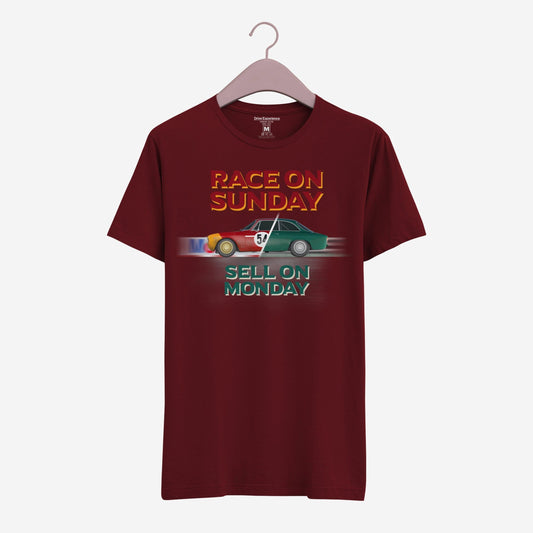 T-Shirt Uomo - Alfa GT – Race on sunday, sell on monday