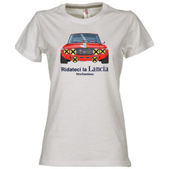 T-shirt Donna - Lancia Fulvia Ridateci La Lancia