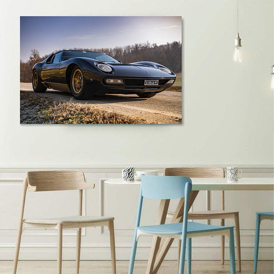 Stampa su Tela: Lamborghini Miura – 120x80cm