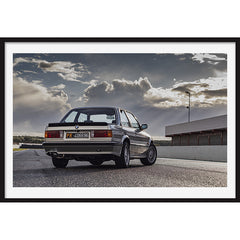 Poster BMW 320I Back " Dal Pollaio alla Pista"