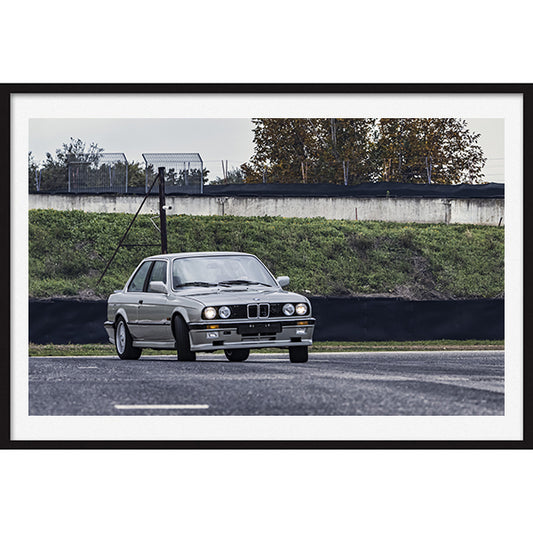 Poster BMW 320I Front " Dal Pollaio alla Pista"