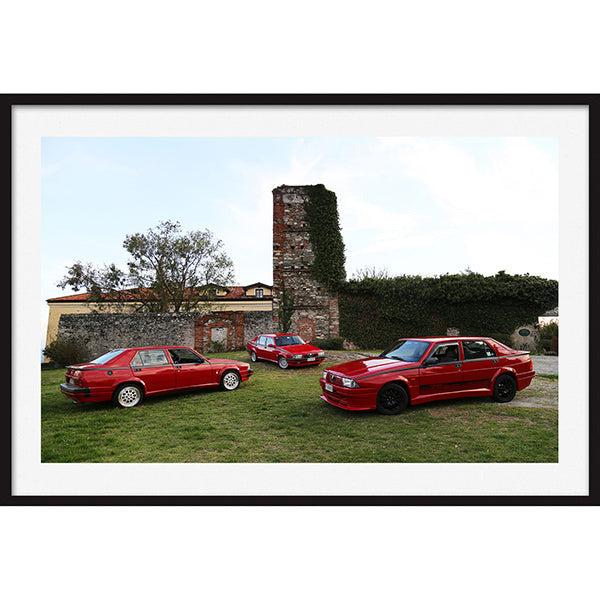Poster Alfa Romeo 75