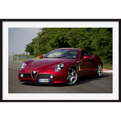 Poster Alfa Romeo 8c