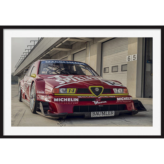 Poster Alfa Romeo 155 DTM Front View