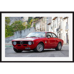 Poster Alfa Romeo Giulia Gt.