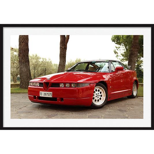 Poster Alfa Romeo SZ
