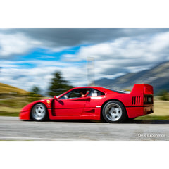 Stampa su Tela: Ferrari F40 Video Test – 120x80cm