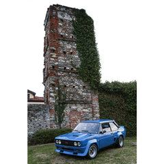 Stampa su Tela: Fiat 131 Abarth Rally  – 120x80cm