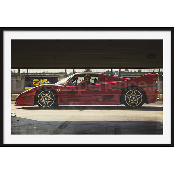 Poster Ferrari f50 Davide Cironi