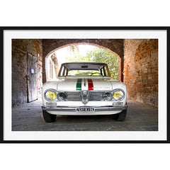 Poster Alfa Romeo Giulia TI Super