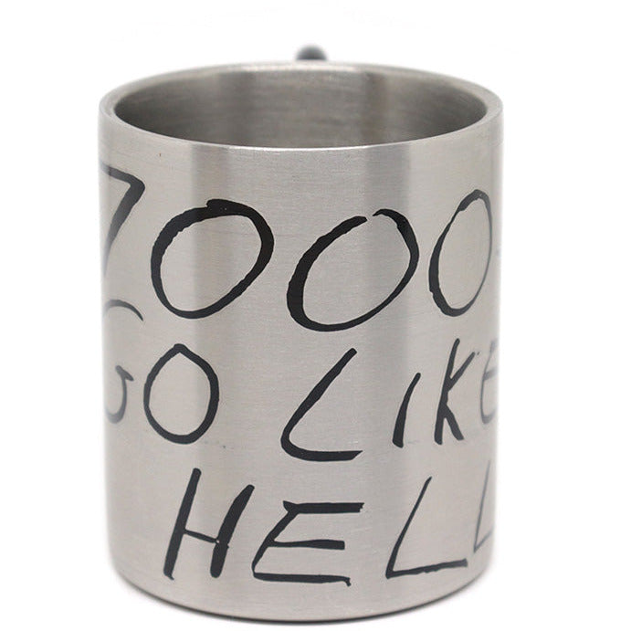 Mug in metallo 7000+ Go Like Hell