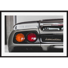 Poster Lamborghini Diablo SV Rear View