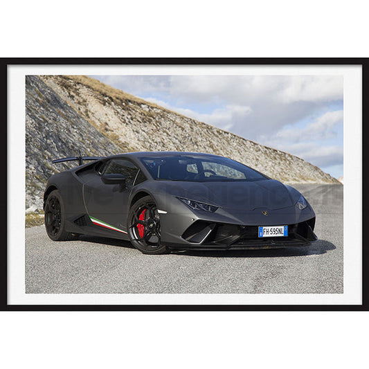 Poster Lamborghini Huracan Performante Front View