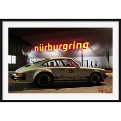 Poster Porsche Nurburgring