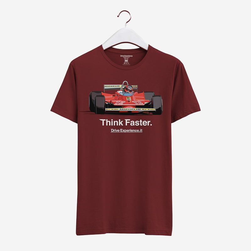T-Shirt Uomo - Gilles Villeneuve